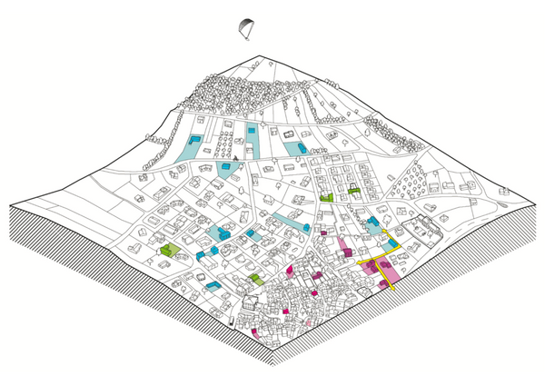 Périgueux construit dans ses jardins