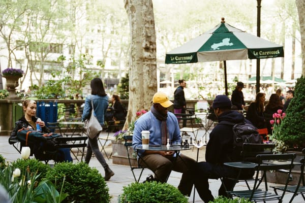 🪑 Les chaises de Bryant Park